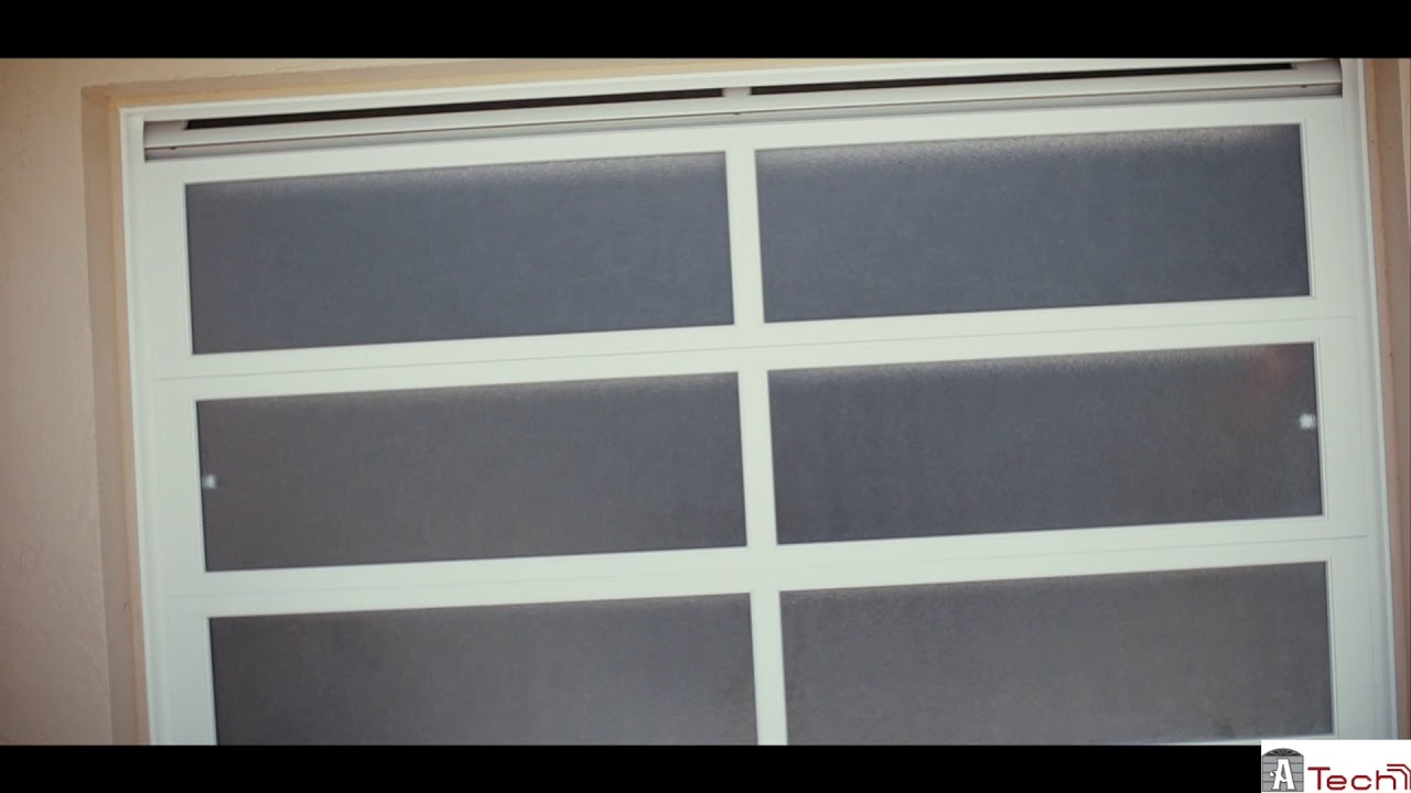 A-Tech Garage Door Service Haas glass Door Impact tested Firstlook*